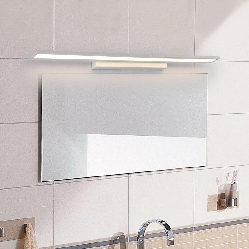 Modern LED Anti-fog dressing table/toilet/bathroom mirror front lamp