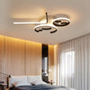 Aluminum Wave Ceiling Lighting Fixtures