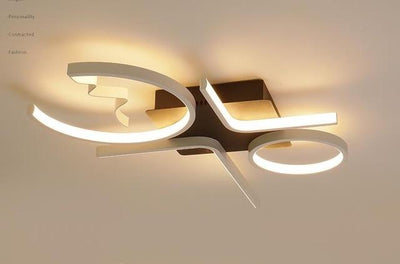 Aluminum Wave Ceiling Lighting Fixtures