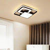 Surface mounted Rectangle Modern Ceiling Lamp fixtures