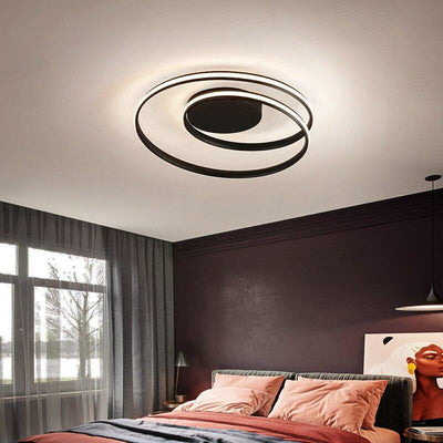 Remote control White Black Chandelier Fixture