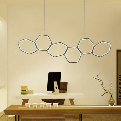 Circle Rings LED hanging Lamp