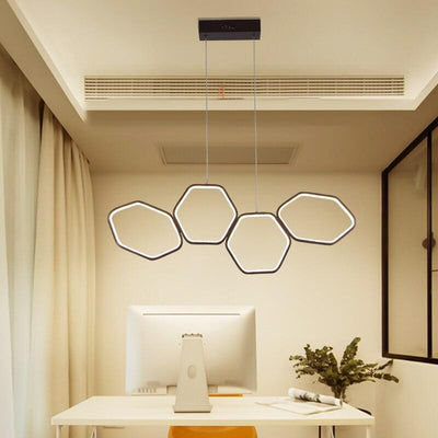 Circle Rings LED hanging Lamp